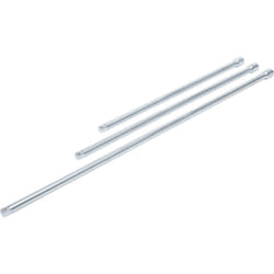Bgs Technic - Set di prolunghe 10 mm (3/8') 375 / 450 / 600 mm 3 pz.