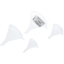 Bgs Technic - Serie di imbuti sicuro per gli alimenti ø 55 - 125 mm 4 pz.
