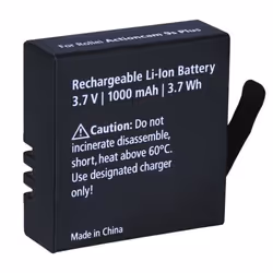 Rollei 20147, Ioni di Litio, 1000 mAh, 3,7 V, 3,7 Wh, 16.8 V, 20 mA