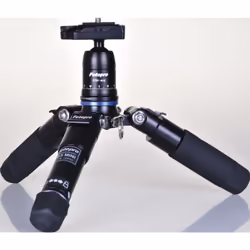 Rollei M5-Mini treppiede Fotocamere digitali/film 3 gamba/gambe Nero, Blu - Vista aggiuntiva 4