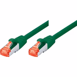 Tecline S/FTP Cat6, 2m, 2 m, Cat6, S/FTP (S-STP), RJ-45, RJ-45, Verde