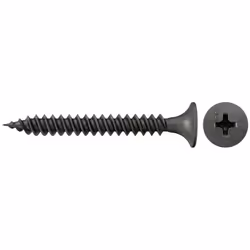Fischer 665007, Vite, Metallo, Cartongesso, Pannello in fibra, Metallo, Cartongesso, Legno, PH (Phillips), PH2, Nero