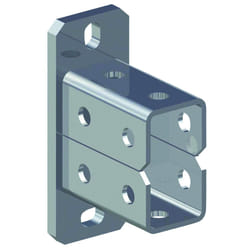 Fischer 504357 telaio di montaggio idraulico Flangia per sella