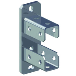 Fischer 504358 telaio di montaggio idraulico Flangia per sella