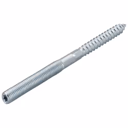 Fischer 504400, Vite, Acciaio zincato, Legno, Zinco, M6, Torcia