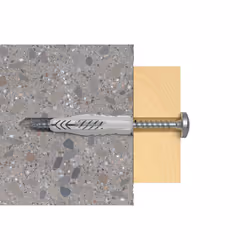 Fischer 505483 ancoraggio a vite e tassello 100 pz Tassello a muro 40 mm