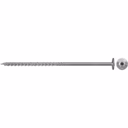 Fischer 657436, Vite, Metallo, Legno, Filettatura parziale, Testa con flangia, Torcia