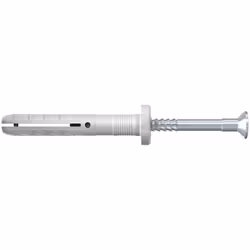 Fischer 513738, Kit di viti e tasselli a muro, Mattone, Cemento, Viti a croce, PZ2, 50 mm, 5 mm