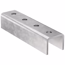 Fischer 517415, Acciaio, Acciaio, A forma di U, 20 pz, Rivestimento galvanizzato a caldo, Rivestimento in zinco, Monocromatic ...