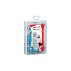 Fischer 518528 ancoraggio a vite e tassello 50 pz Kit di viti e tasselli a muro