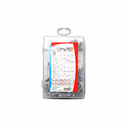 Fischer 518528 ancoraggio a vite e tassello 50 pz Kit di viti e tasselli a muro