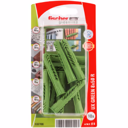 Fischer 532706 ancoraggio a vite e tassello 10 pz