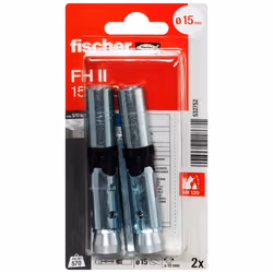 Fischer 532752 ancoraggio a vite e tassello 2 pz
