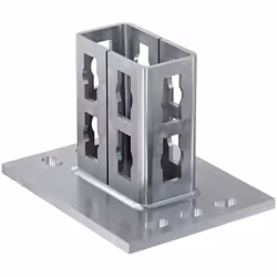 Fischer 533741, Flangia per sella, Acciaio, 5 pz, DIN EN 10111, DIN 50979