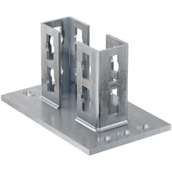 Fischer 533742 telaio di montaggio idraulico Flangia per sella