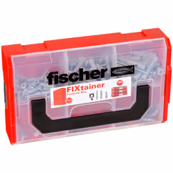 Fischer 534076, Kit di viti e tasselli a muro, 120 pz