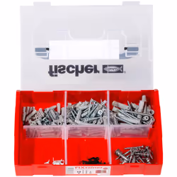 Fischer 534076 ancoraggio a vite e tassello 120 pz Kit di viti e tasselli a muro