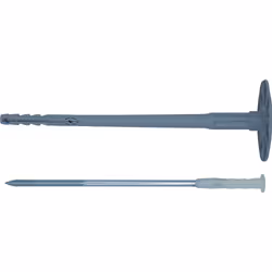Fischer 534157, Kit di viti e tasselli a muro, Calcestruzzo aerato autoclavato, Mattone, Cemento, Cartongesso, Plastica, Acci ...