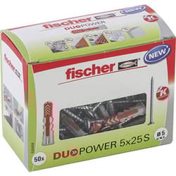 535458 duopower 5x25 s ld Tassello a 2 componenti 25 mm 5 mm 50 pz. - Fischer