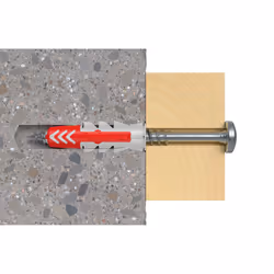 Fischer DuoPower 120 pz Tassello a muro 30 mm - Vista aggiuntiva 4