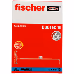 Fischer 537258 ancoraggio a vite e tassello 50 pz Kit di viti e tasselli a muro 50 mm - Vista aggiuntiva 5