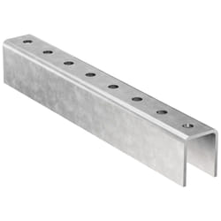 Fischer 537591 profilo in metallo e plastica Acciaio Perforato