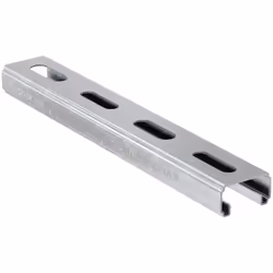 Fischer 538753, 2000 mm, 1 mm, Canale, Acciaio, 10 pz, DIN EN 10346