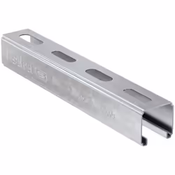 Fischer 538755, 2000 mm, 1 mm, Canale, Acciaio, 10 pz, DIN EN 10346