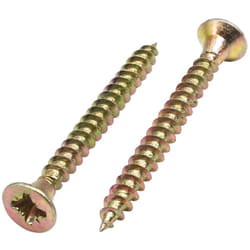 50 pz viti vite zincate gialle per legno truciolare 4,5x20 mm