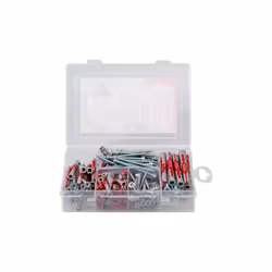Fischer 541109 ancoraggio a vite e tassello 75 pz Kit di viti e tasselli a muro - Vista aggiuntiva 3