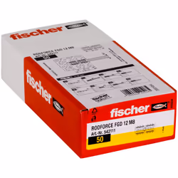 Fischer 542111 ancoraggio a vite e tassello 50 pz Tassello a muro 35 mm