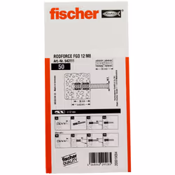 Fischer 542111 ancoraggio a vite e tassello 50 pz Tassello a muro 35 mm