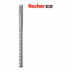 La punta Fischer SDS Plus Quattric II 10/390/455 è ideale per il cemento armato grazie alle sue quattro punte che garantiscon ...