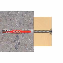 Fischer 545838 ancoraggio a vite e tassello 100 pz Kit di viti e tasselli a muro 30 mm - Vista aggiuntiva 8