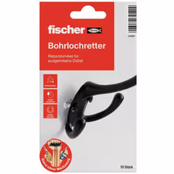 Dettagli tecnici Contenuto 10 pz. Tipo prodotto Ripara fissaggi Bohrloch-Retter fischer - ripristino a matrice di fibre di ve ...