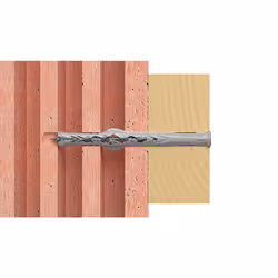 Fischer 546505 ancoraggio a vite e tassello 50 pz Kit di viti e tasselli a muro 60 mm