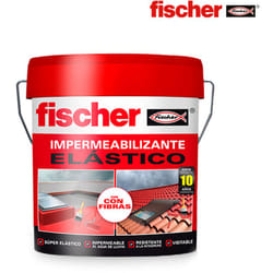 Impermeabilizzante rosso 4l con fibre 547156 Fischer
