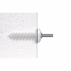 Fischer 548404 elemento di fissaggio per isolamento termico Bianco Plastica 25 pz - Vista aggiuntiva 5