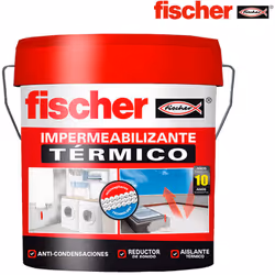 Impermeabilizzazione del termine fischer. 4 l. Prodotto a base di acqua che, asciugandosi, forma un rivestimento impermeabile ...