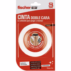 Sclm scotch doppia faccia 19mm 3mt. . . . PS_brand: FISCHER Indice di protezione IP : IP20 Colore : Bianco Certificazione : Q ...