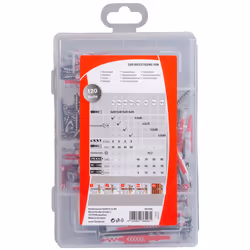 Fischer 553346 ancoraggio a vite e tassello 60 pz Kit di viti e tasselli a muro - Vista aggiuntiva 3