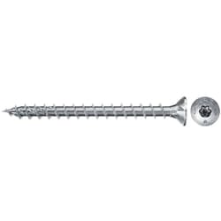 Fischer - Vite per legno Power-Fast ii, filettatura completa, testa svasata TX20, blu, zincata, 3,5 x 35 mm, 300 pezzi, vite professionale per legno
