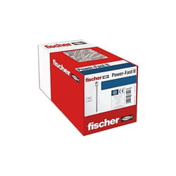 Fischer - Power-Fast ii - scatola de viti speciali per legno 4x45mm, per l'avvitamento di legno de, la connessione di legno massiccio de o il