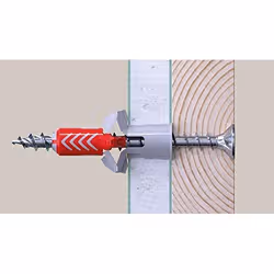 Fischer 670244 giravite e bullone 30 mm 200 pz Vite - Vista aggiuntiva 6