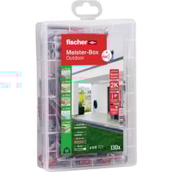 561385 Scatola assortimento tasselli 130 Parti - Fischer