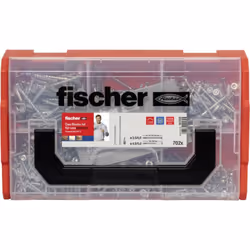Dettagli tecnici Forma testa della vite Testa svasata Materiale Acciaio Proprietà del materiale galvanizzato zinco FixTainer ...