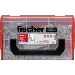 Fischer - 562928 FixTainer PowerFast ii tx Assortimento di viti truciolari Acciaio galvanizzato zinco 1 kit