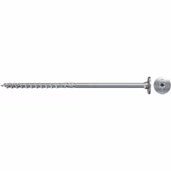 Fischer 566368, Vite, Acciaio zincato, Legno, Zinco, Filettatura parziale, Testa svasata