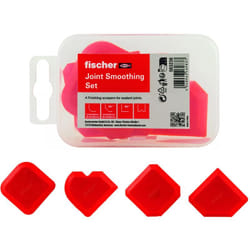 Fischer - Set Spatole per Silicone per una Applicazione e Stesura Elegante e Professionale, 563238
