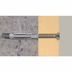 Fischer 568006 ancoraggio a vite e tassello 100 pz Tassello di espansione 30 mm - Vista aggiuntiva 6